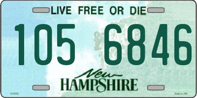 NH license plate 1056846