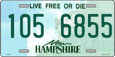 NH license plate 1056855