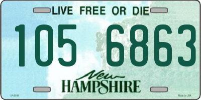 NH license plate 1056863