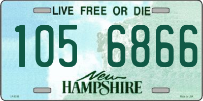 NH license plate 1056866