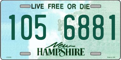 NH license plate 1056881