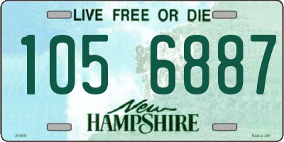 NH license plate 1056887