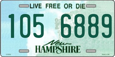 NH license plate 1056889