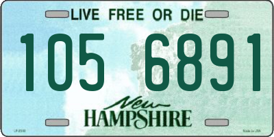 NH license plate 1056891