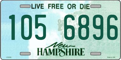 NH license plate 1056896