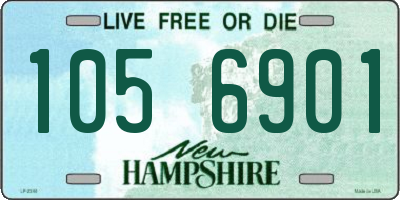 NH license plate 1056901