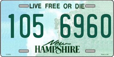 NH license plate 1056960
