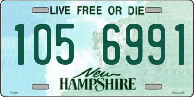 NH license plate 1056991