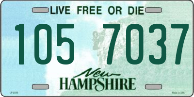 NH license plate 1057037
