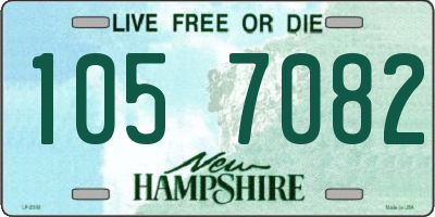 NH license plate 1057082