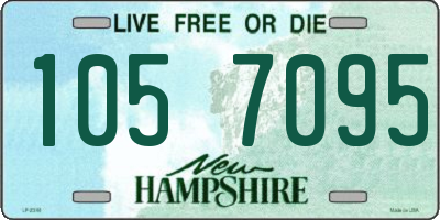 NH license plate 1057095