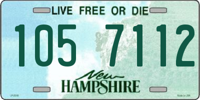 NH license plate 1057112