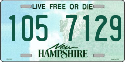 NH license plate 1057129