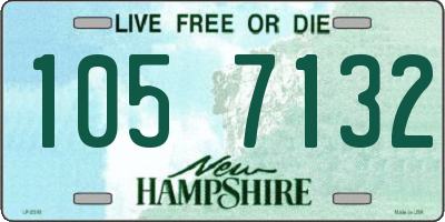 NH license plate 1057132