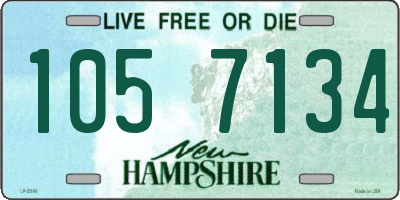 NH license plate 1057134