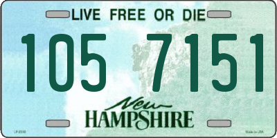 NH license plate 1057151