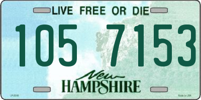 NH license plate 1057153
