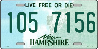 NH license plate 1057156