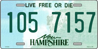 NH license plate 1057157