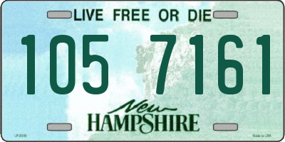 NH license plate 1057161