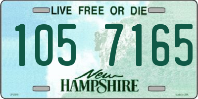 NH license plate 1057165