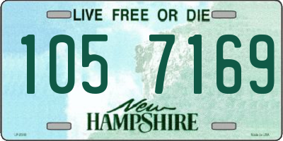 NH license plate 1057169