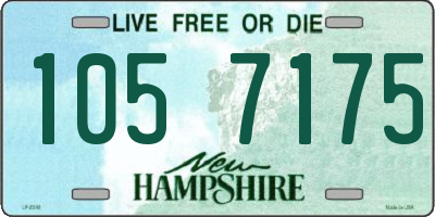 NH license plate 1057175