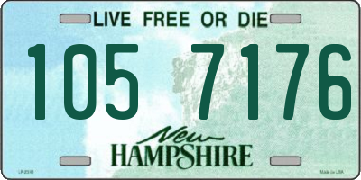 NH license plate 1057176