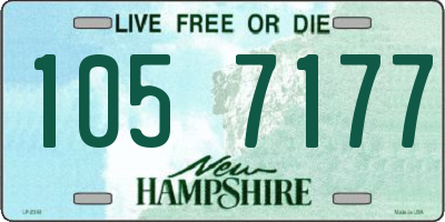 NH license plate 1057177