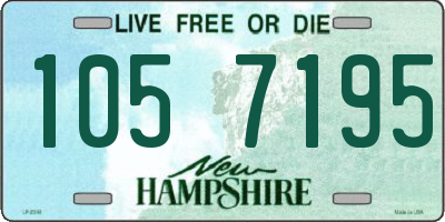 NH license plate 1057195