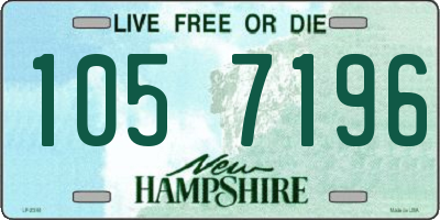 NH license plate 1057196