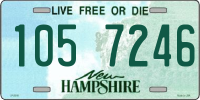 NH license plate 1057246