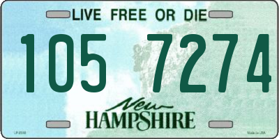 NH license plate 1057274