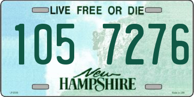 NH license plate 1057276