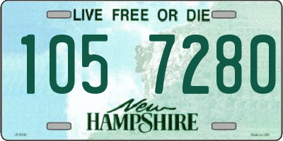 NH license plate 1057280