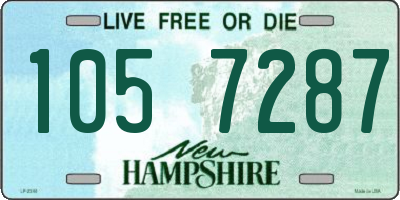 NH license plate 1057287