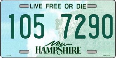 NH license plate 1057290