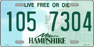 NH license plate 1057304
