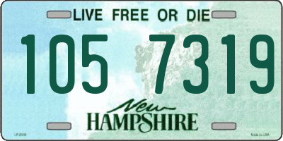 NH license plate 1057319