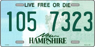 NH license plate 1057323