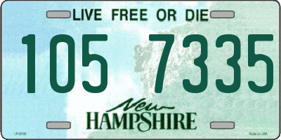 NH license plate 1057335