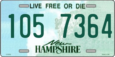 NH license plate 1057364