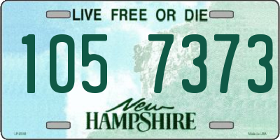 NH license plate 1057373