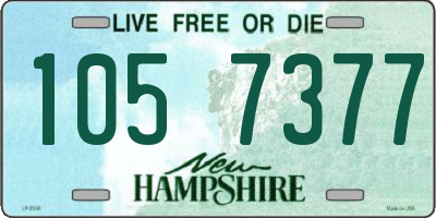 NH license plate 1057377