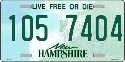 NH license plate 1057404