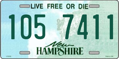 NH license plate 1057411