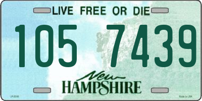 NH license plate 1057439