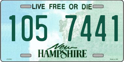 NH license plate 1057441
