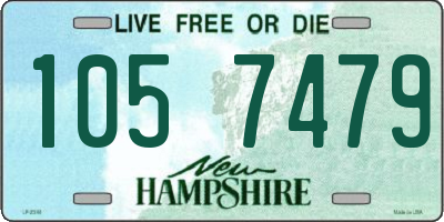 NH license plate 1057479
