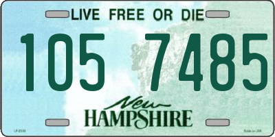 NH license plate 1057485